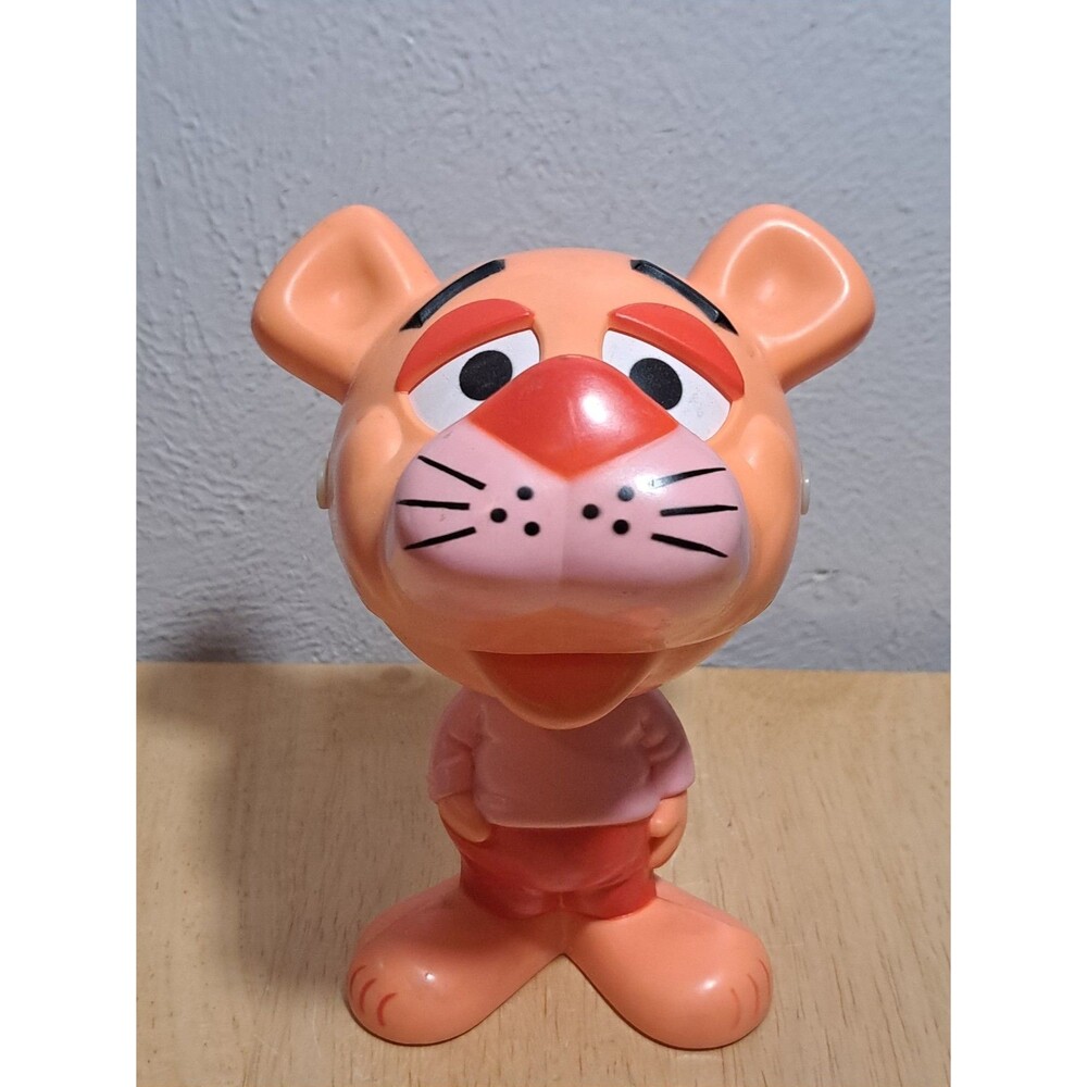Vintage 1976 Mattel Talking Pink Panther Pull String Toy Retro WORKS